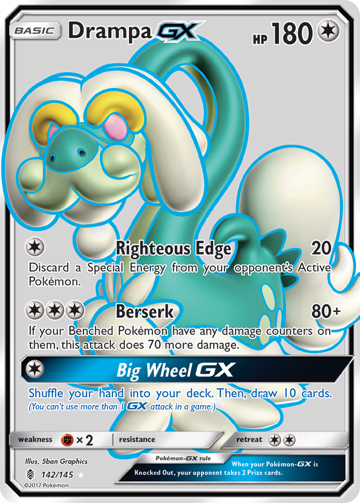Guardians Rising Drampa GX #142/145